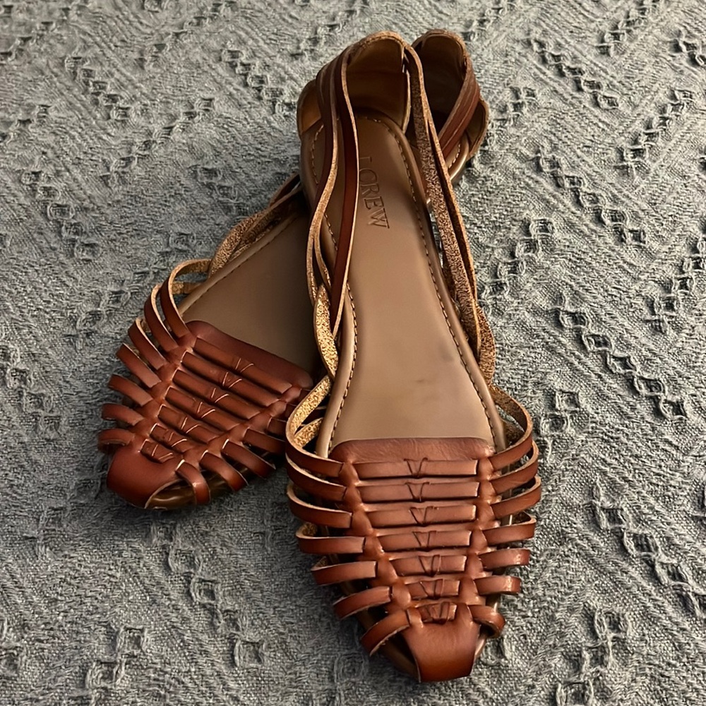 J. Crew Size 9.5 brown shoes